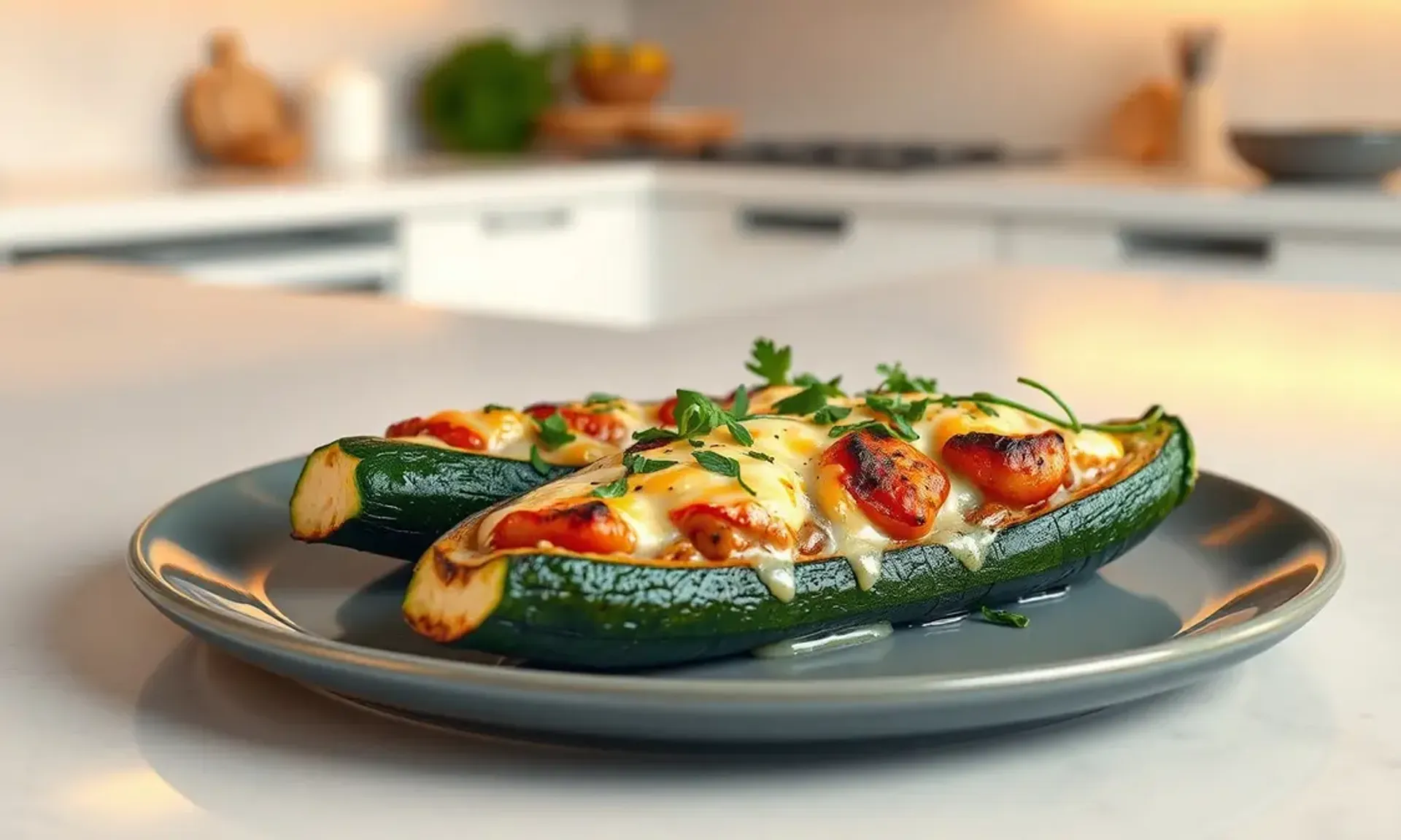 Abobrinha Recheada na Airfryer: A Receita Prática, Saudável e Irresistível