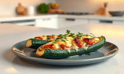 Abobrinha Recheada na Airfryer: A Receita Prática, Saudável e Irresistível
