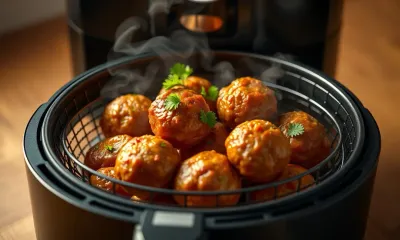 Almôndegas na Air Fryer: Receita Passo a Passo para Ficar Suculenta