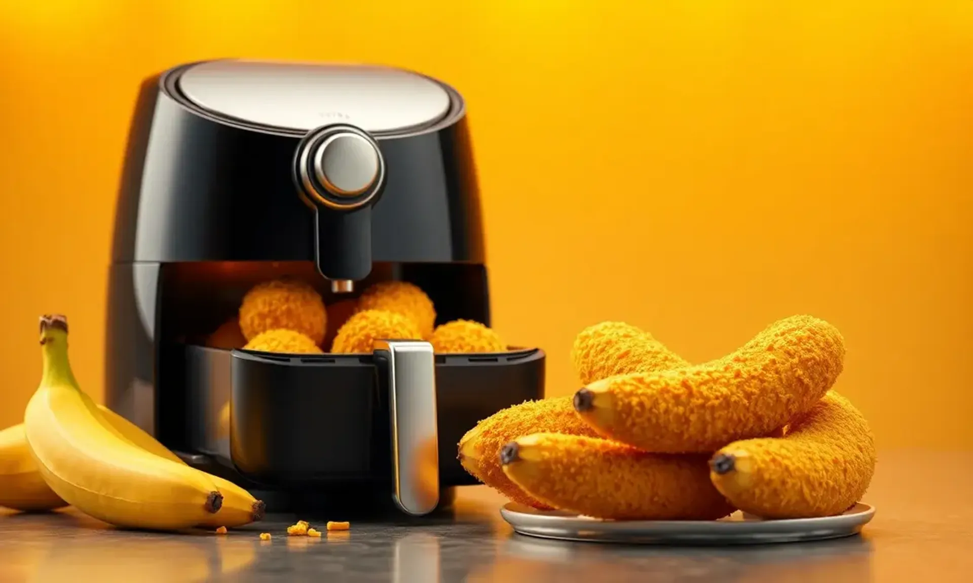 Banana à Milanesa na Air Fryer: Crocante, Sequinha e Melhor que de Churrascaria