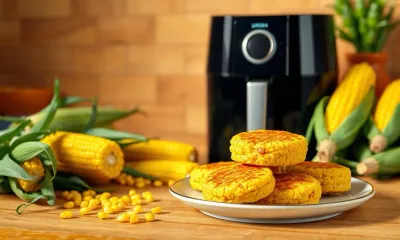 Bolinho de Milho na Air Fryer: Receita Crocante, Fácil e Sem Fritura