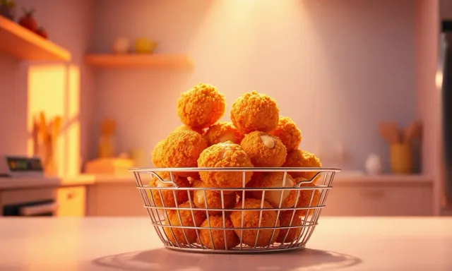 Bolinho de Queijo na Airfryer: A Receita Definitiva para Ficarem Crocantes e Sem Estourar