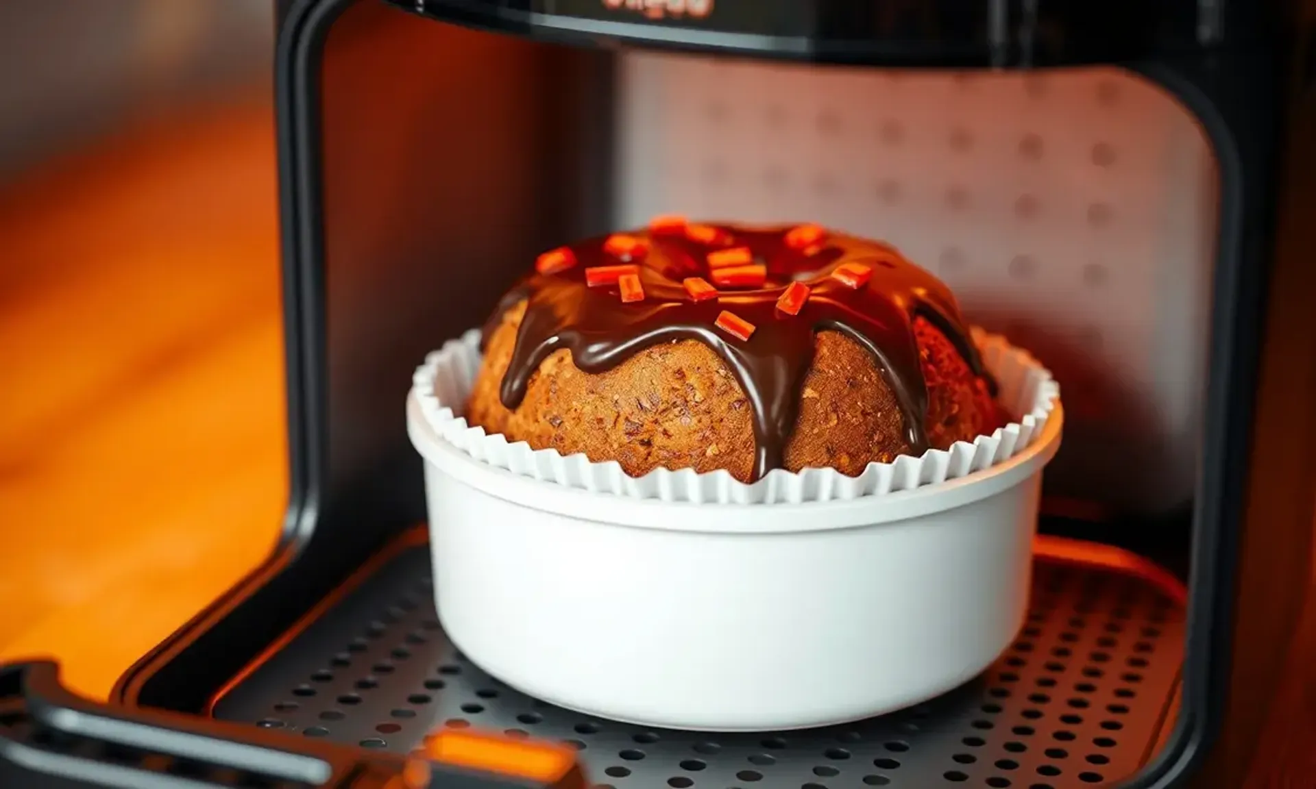 Bolo de Cenoura na Air Fryer: A Receita Definitiva para Ficar Fofinho e Assado por Inteiro