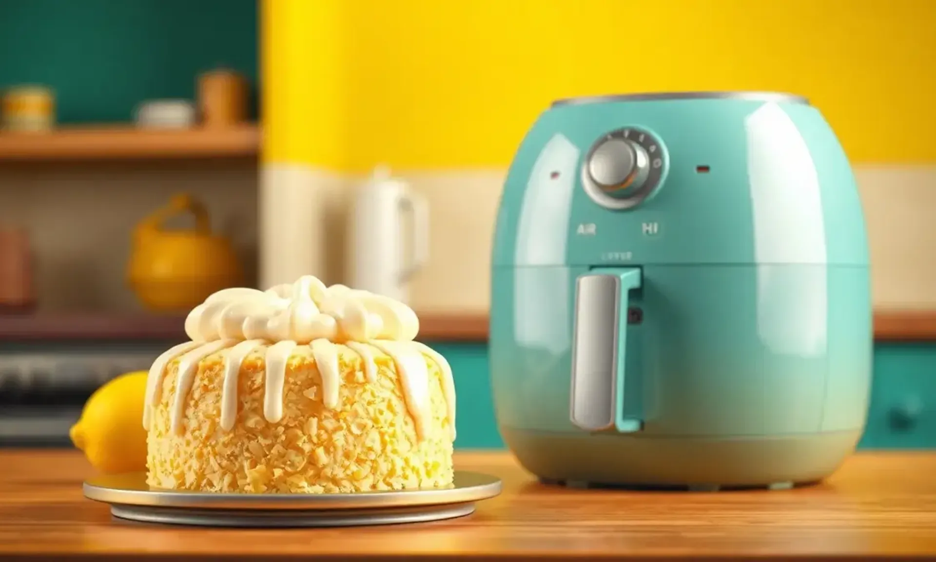 Bolo de Limão na Airfryer: Receita Fofinha e Passo a Passo Infalível
