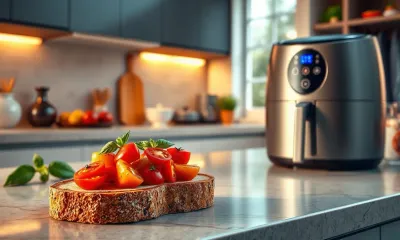 Bruschetta na Airfryer: O Guia Definitivo para a Crocância Perfeita em 5 Minutos