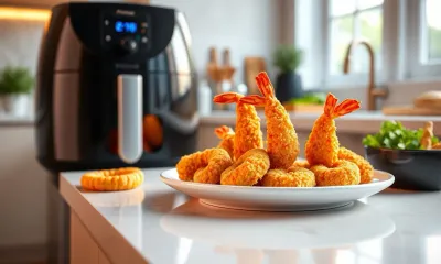 Camarão Empanado na Air Fryer: O Segredo para a Crocância Perfeita em 15 Minutos