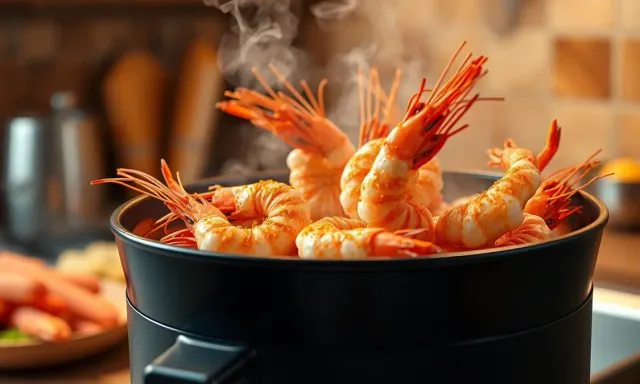 Camarão na Airfryer: 3 Receitas Irresistíveis e o Segredo para o Ponto Perfeito