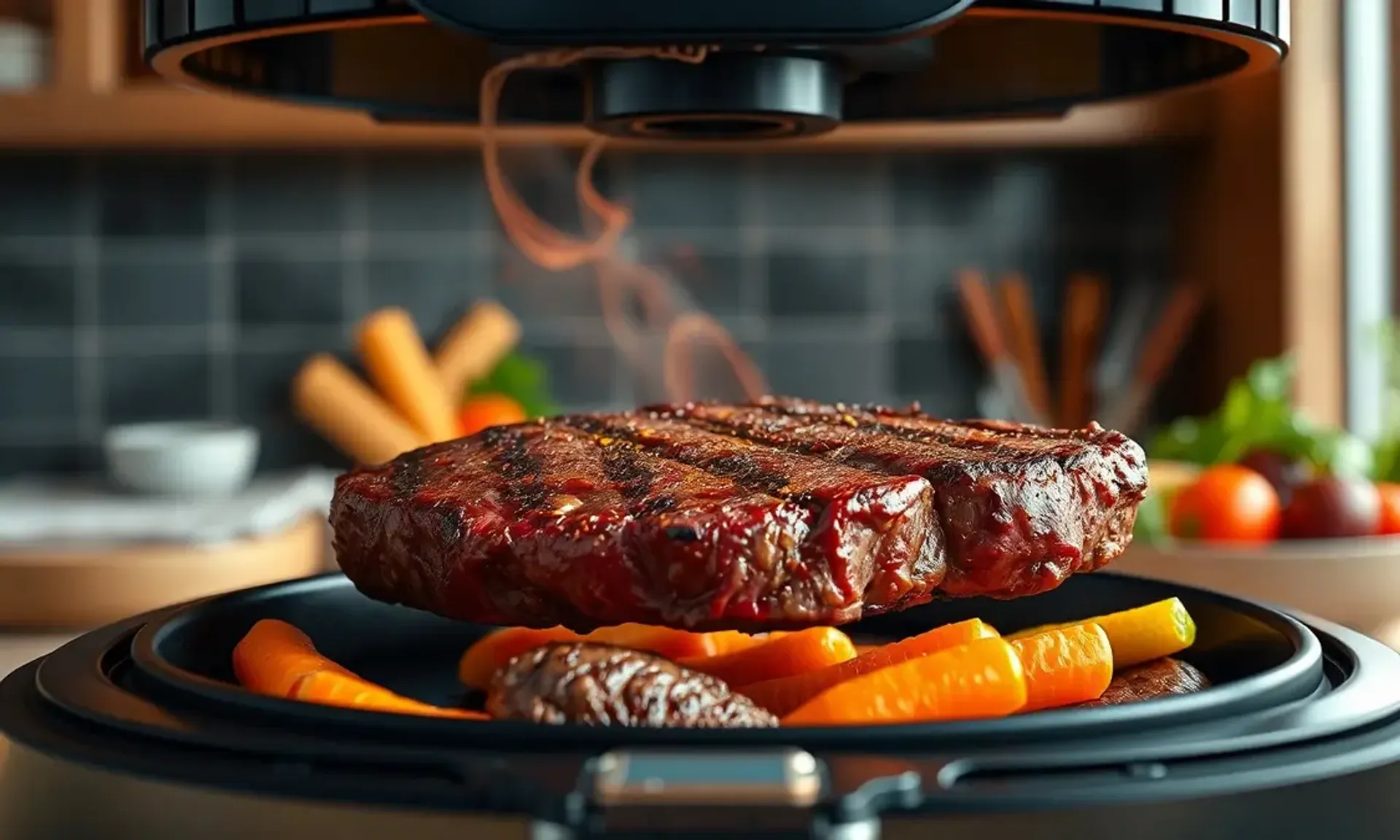 Capa de Contrafilé na Airfryer: O Segredo para uma Carne Macia e Suculenta