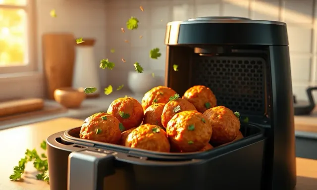Como Fazer Almôndega na Airfryer: Receita Caseira e Guia para Congeladas Perfeitas