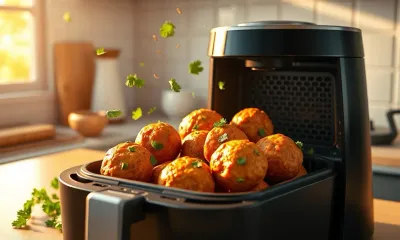 Como Fazer Almôndega na Airfryer: Receita Caseira e Guia para Congeladas Perfeitas
