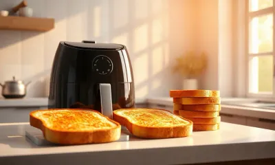 Torrada na Airfryer: O Guia Definitivo para a Crocância Perfeita em Minutos