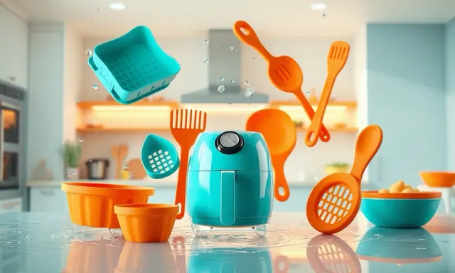 Guia Definitivo: Como Limpar Forma de Silicone de Airfryer e Utensílios (Sem Gordura ou Cheiro)