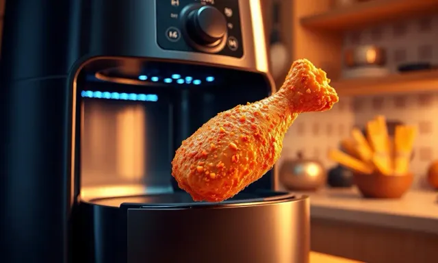Coxa de Frango Empanada na Airfryer: O Segredo para Máxima Crocância e Suculência