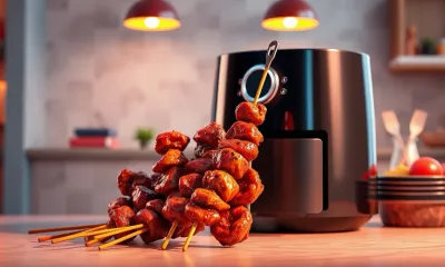 Espetinho na Airfryer: O Guia Definitivo para um Churrasco Suculento em Casa