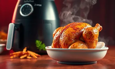 Frango na Airfryer: O Guia Definitivo para um Assado Suculento e Crocante