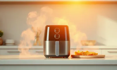 Guia Definitivo: Como Limpar Air Fryer (Por Dentro e Fora) e Remover Gordura Difícil