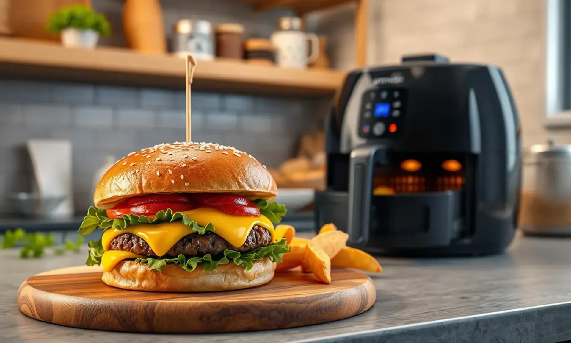 Hambúrguer na Air Fryer: O Guia Completo para um Lanche Suculento e Profissional