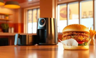 Hambúrguer de Frango na Airfryer: A Receita Caseira Mais Crocante e Suculenta