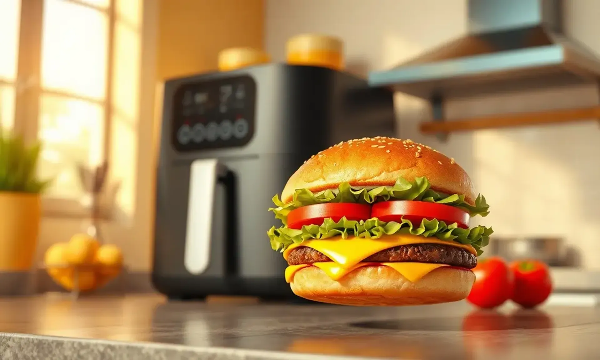 Hambúrguer na Air Fryer: O Guia Completo para um Burger Suculento e Perfeito