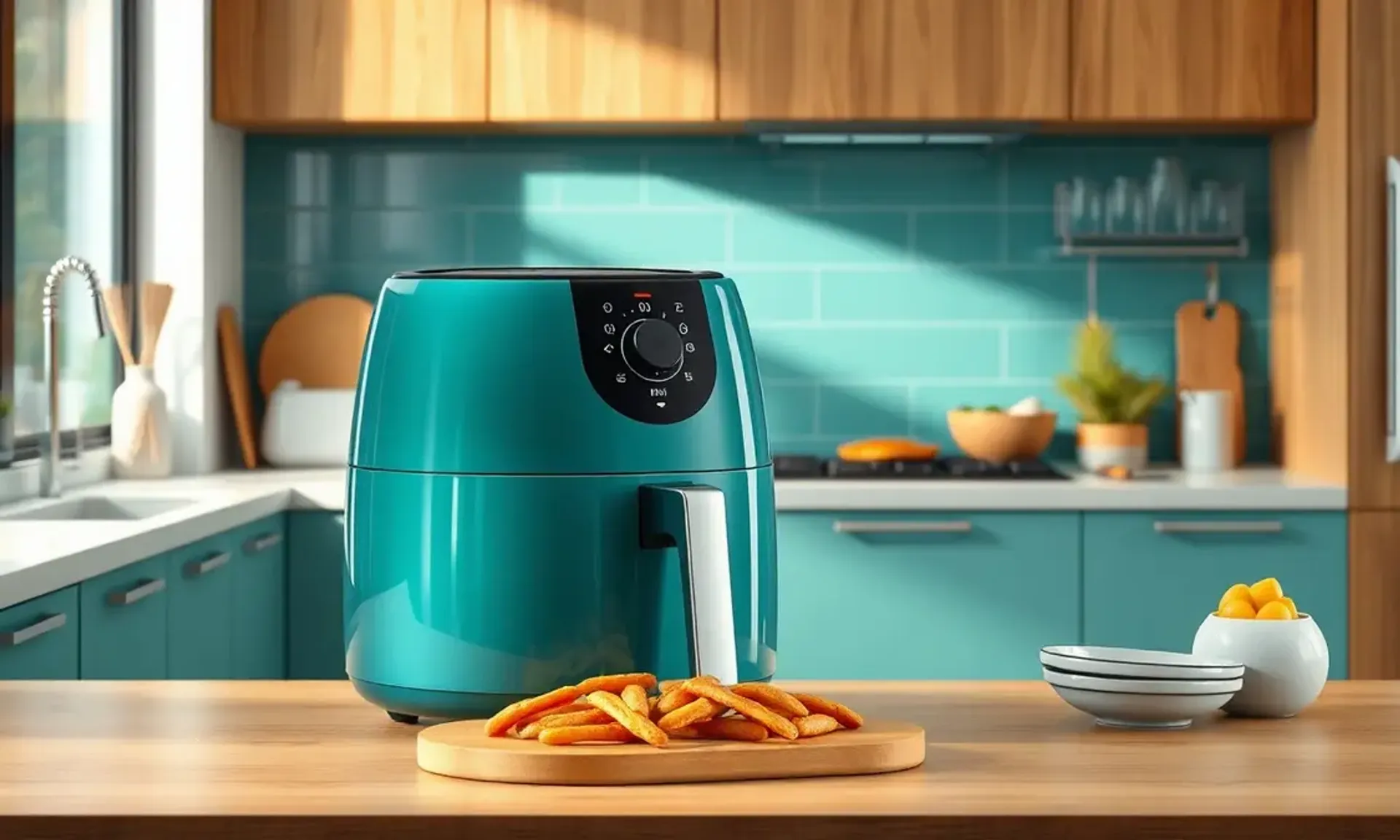 Onde Colocar Air Fryer na Cozinha? Guia Completo de Segurança e Organização