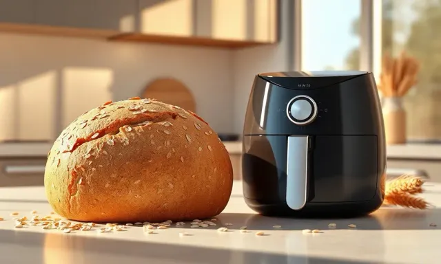 Pão de Aveia na Air Fryer: Receita Fofinha, Saudável e Pronta em Minutos