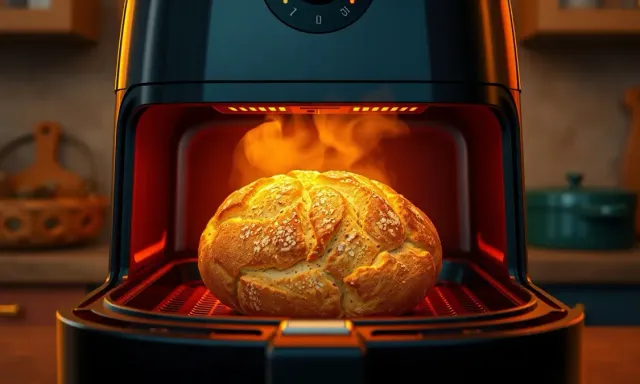 Pão Dormido na Airfryer: O Truque Infalível para Deixá-lo Fresquinho e Crocante