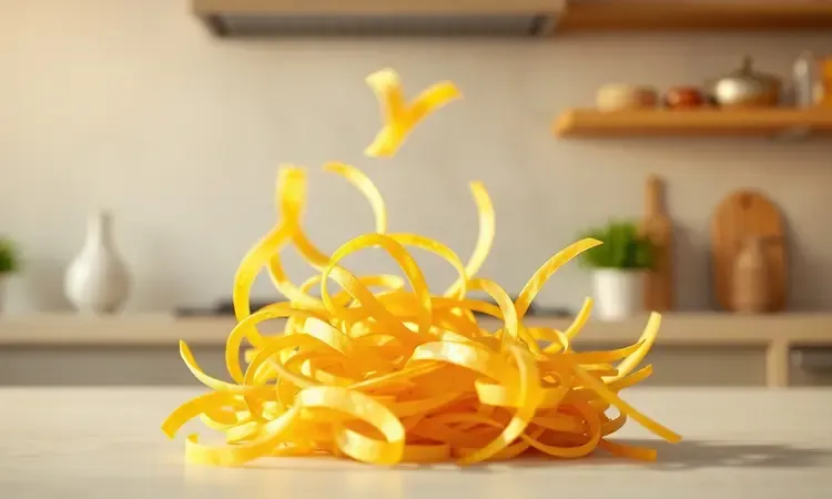 Tiras finas de batata sendo preparadas para garantir a crocância perfeita na air fryer.