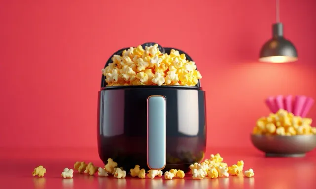 Pipoca na Air Fryer: O Guia Definitivo para Ficar Crocante e Perfeita (Sem Sujeira!)