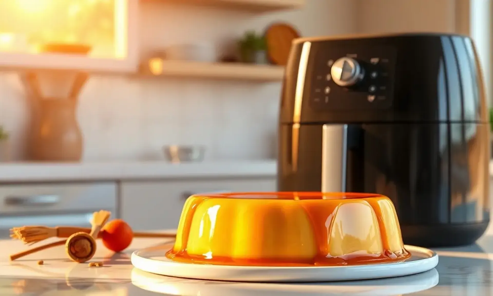 Pudim na Airfryer: O Guia Definitivo para a Sobremesa Perfeita e Lisinha