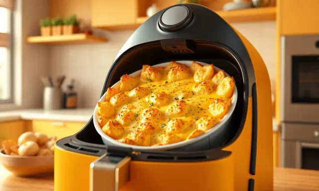Batata Gratinada na Airfryer: A Receita Definitiva para um Gratinado Perfeito e Cremoso