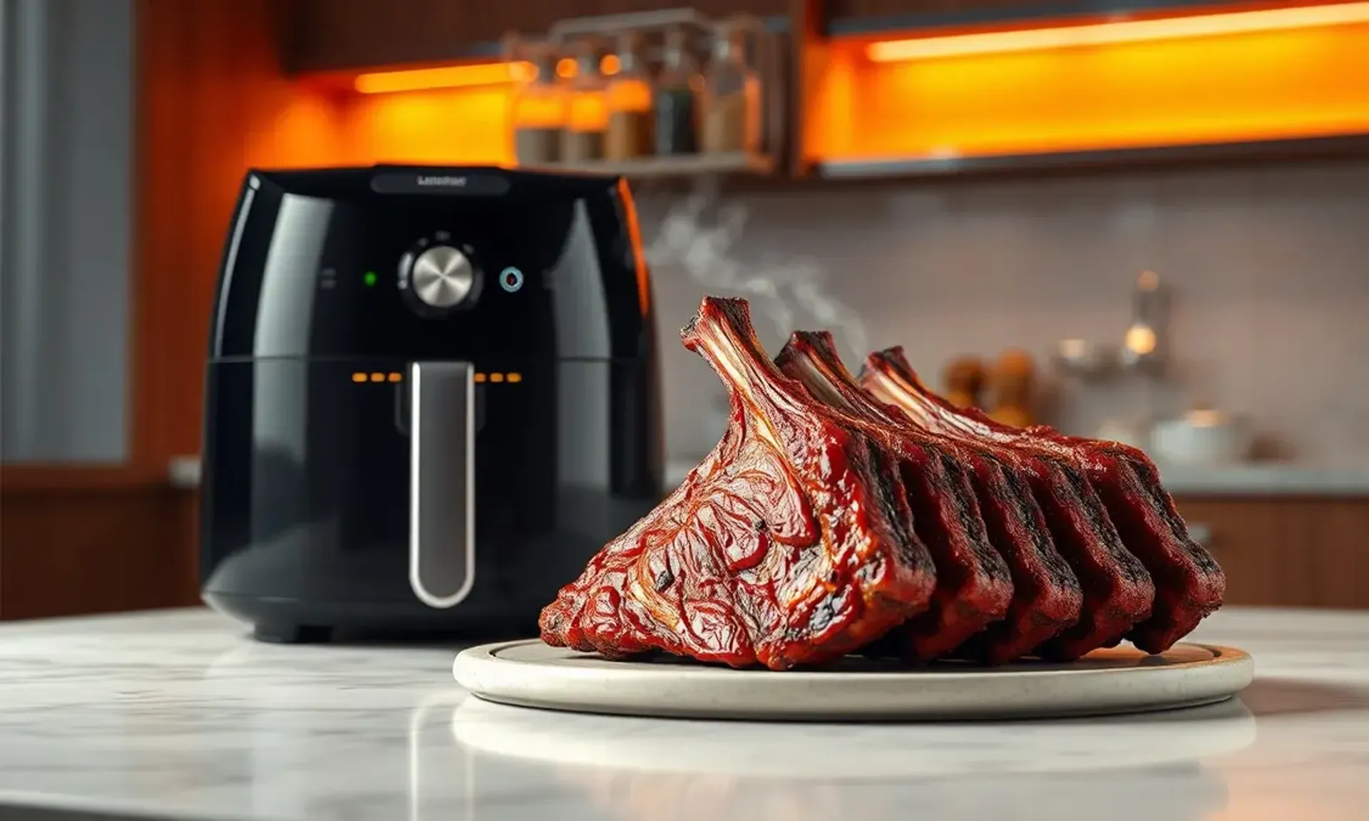 Costela na Airfryer Suculenta: O Guia Definitivo para a Carne Perfeita que Solta do Osso