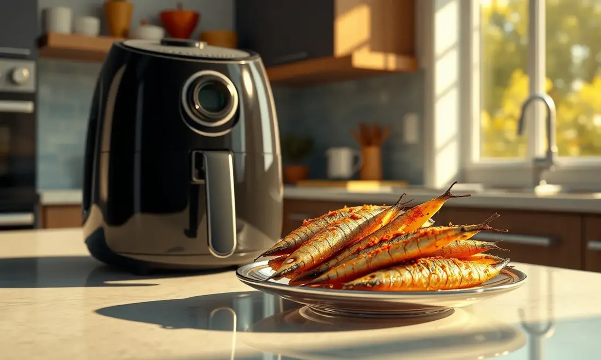 Sardinha na Airfryer: Receita Passo a Passo para Ficar Crocante e Sem Cheiro