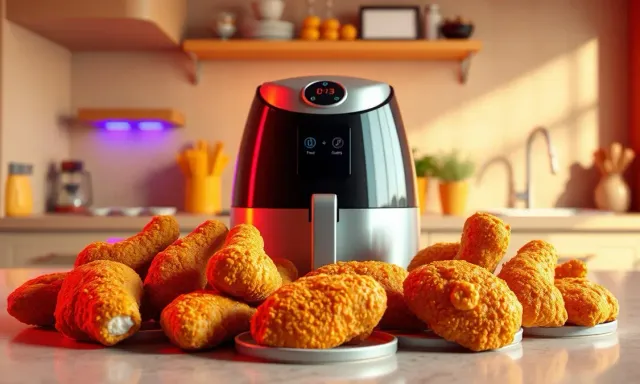 Tulipa de Frango na Airfryer: Guia Completo para uma Pele Crocante e Carne Suculenta